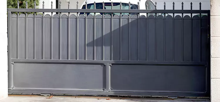 Metal Driveway Gate Installation Douglas